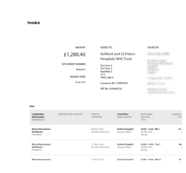 Invoice Faster foreground image